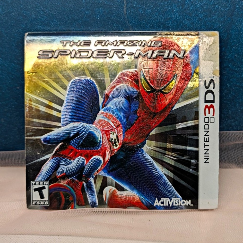 The Amazing Spider-Man (Nintendo 3DS, 2012) with Case & Manual